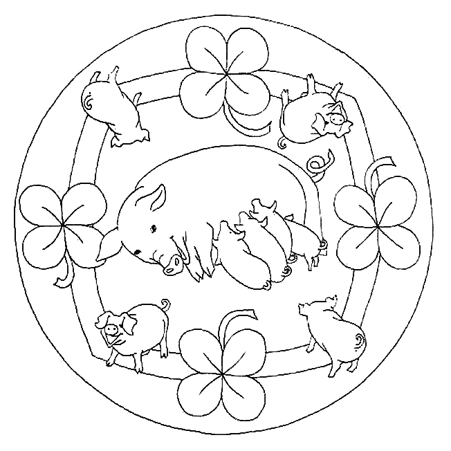 Plansa de colorat cu Amestecate 52 146